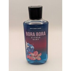 Bath & Body Works BORA BORA CITRUS SURF Shower Gel Body Wash Shea  10 oz NEW